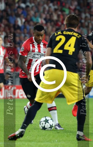 Eindhoven, 13 September 2016
PSV-Atletico Madrid, eindstand 0-1 
Eerste wedstrijd voorronde CL Seizoen 2016-2017
Luciano Narsingh
