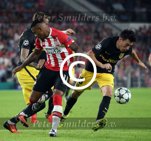 Eindhoven, 13 September 2016
PSV-Atletico Madrid, eindstand 0-1 
Eerste wedstrijd voorronde CL Seizoen 2016-2017
Luciano Narsingh