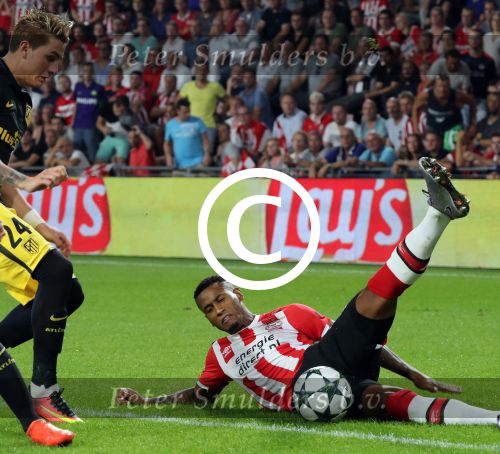 Eindhoven, 13 September 2016
PSV-Atletico Madrid, eindstand 0-1 
Eerste wedstrijd voorronde CL Seizoen 2016-2017
Luciano Narsingh