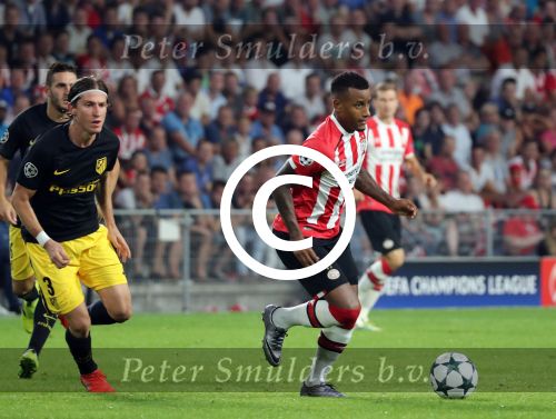 Eindhoven, 13 September 2016
PSV-Atletico Madrid, eindstand 0-1 
Eerste wedstrijd voorronde CL Seizoen 2016-2017
Luciano Narsingh