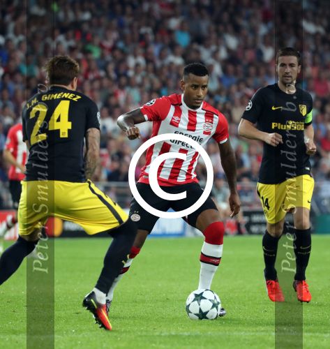 Eindhoven, 13 September 2016
PSV-Atletico Madrid, eindstand 0-1 
Eerste wedstrijd voorronde CL Seizoen 2016-2017
Luciano Narsingh