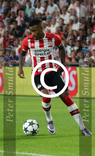 Eindhoven, 13 September 2016
PSV-Atletico Madrid, eindstand 0-1 
Eerste wedstrijd voorronde CL Seizoen 2016-2017
Luciano Narsingh
