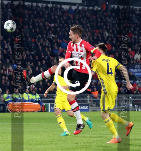 Eindhoven, 6 December 2016 Laatse groepswedstrijd in de Champions League Seizoen 2016/2017 PSV-FC Rostov, eindstand 0-0 en uitschakeling voor het gehele Europese Voetbal.
Luuk de Jong