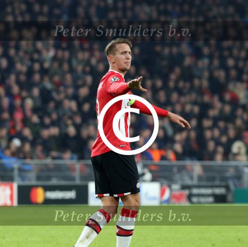Eindhoven, 6 December 2016 Laatse groepswedstrijd in de Champions League Seizoen 2016/2017 PSV-FC Rostov, eindstand 0-0 en uitschakeling voor het gehele Europese Voetbal.
Luuk de Jong