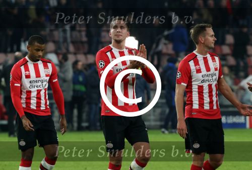 Eindhoven, 6 December 2016 Laatse groepswedstrijd in de Champions League Seizoen 2016/2017 PSV-FC Rostov, eindstand 0-0 en uitschakeling voor het gehele Europese Voetbal.
Luuk de Jong