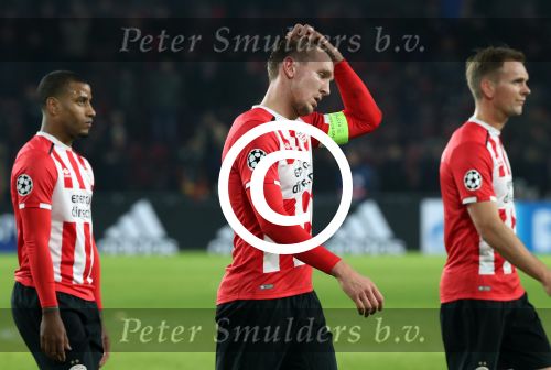 Eindhoven, 6 December 2016 Laatse groepswedstrijd in de Champions League Seizoen 2016/2017 PSV-FC Rostov, eindstand 0-0 en uitschakeling voor het gehele Europese Voetbal.
Luuk de Jong