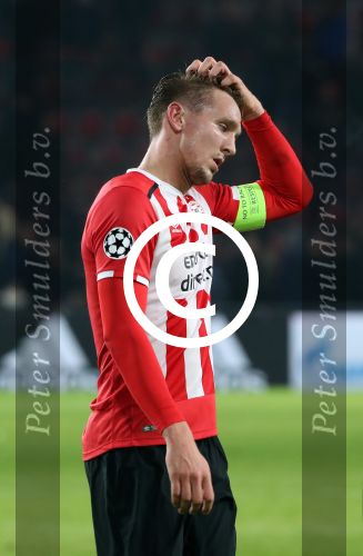 Eindhoven, 6 December 2016 Laatse groepswedstrijd in de Champions League Seizoen 2016/2017 PSV-FC Rostov, eindstand 0-0 en uitschakeling voor het gehele Europese Voetbal.
Luuk de Jong