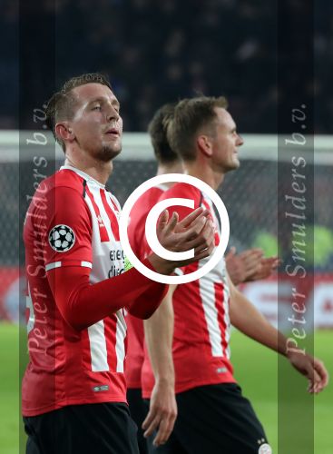 Eindhoven, 6 December 2016 Laatse groepswedstrijd in de Champions League Seizoen 2016/2017 PSV-FC Rostov, eindstand 0-0 en uitschakeling voor het gehele Europese Voetbal.
Luuk de Jong