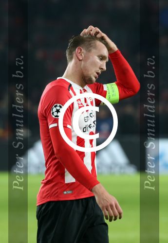 Eindhoven, 6 December 2016 Laatse groepswedstrijd in de Champions League Seizoen 2016/2017 PSV-FC Rostov, eindstand 0-0 en uitschakeling voor het gehele Europese Voetbal.
Luuk de Jong