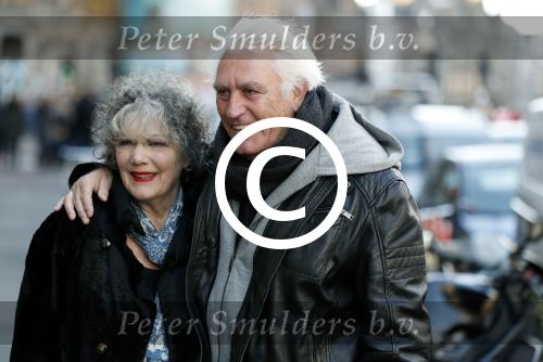 Amsterdam 24 november 2016
Marco Bakker en Willeke v Ammelrooij op straat in Amsterdam