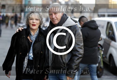 Amsterdam 24 november 2016
Marco Bakker en Willeke v Ammelrooij op straat in Amsterdam