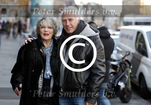 Amsterdam 24 november 2016
Marco Bakker en Willeke v Ammelrooij op straat in Amsterdam