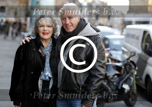 Amsterdam 24 november 2016
Marco Bakker en Willeke v Ammelrooij op straat in Amsterdam