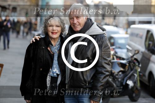 Amsterdam 24 november 2016
Marco Bakker en Willeke v Ammelrooij op straat in Amsterdam