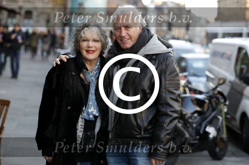 Amsterdam 24 november 2016
Marco Bakker en Willeke v Ammelrooij op straat in Amsterdam