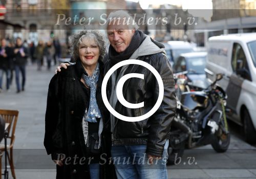 Amsterdam 24 november 2016
Marco Bakker en Willeke v Ammelrooij op straat in Amsterdam