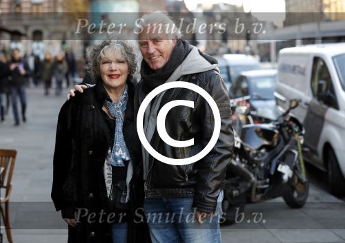 Amsterdam 24 november 2016
Marco Bakker en Willeke v Ammelrooij op straat in Amsterdam