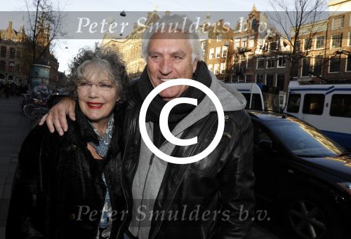 Amsterdam 24 november 2016
Marco Bakker en Willeke v Ammelrooij op straat in Amsterdam
