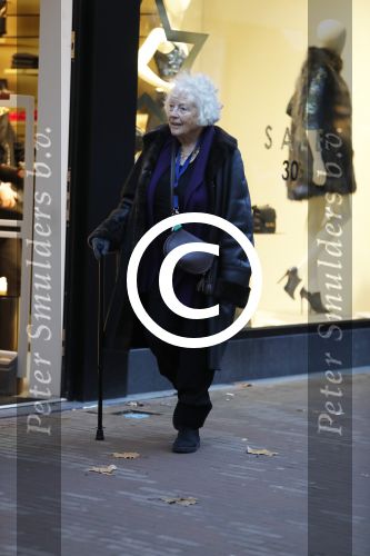 Amsterdam 13 december 2016 
Marjan Berk op de pc hooftstraat