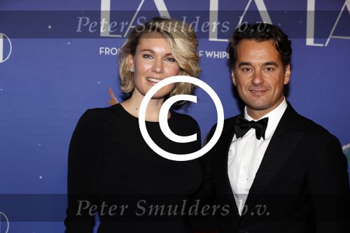 Amsterdam 12 december 2016
Premiere La La Land in Tuschinski. Marlijn Weerdenburg met Rik v d Westelaken