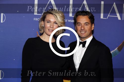 Amsterdam 12 december 2016
Premiere La La Land in Tuschinski. Marlijn Weerdenburg met Rik v d Westelaken