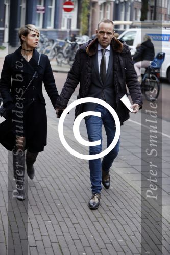 Amsterdam 15 december 2016
Herdenkingsdienst voor Joop Braakhekke in de Vondelkerk. Maurice Kroon met vrouw