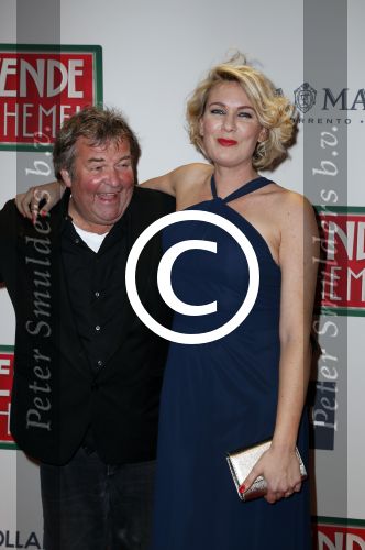 Amsterdam 14 november 2016
Premiere de zevende hemel in theater Carre. Michiel Romeijn met Marlijn Weerdenburg