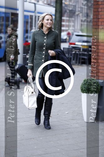 Amsterdam 17 december 2016 
Opening winkel Nynke Wynia door vriendin Micky Hoogendijk