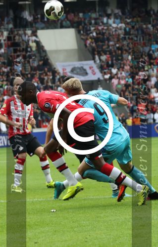 Eindhoven, 18 September 2016 PSV-Feyenoord, eindstand 0-1 Kompetitie Seizoen 2016/2017