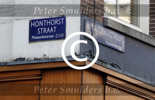 Amsterdam 3 december 2016
Naamplaatje PC hooftstraat Amsterdam