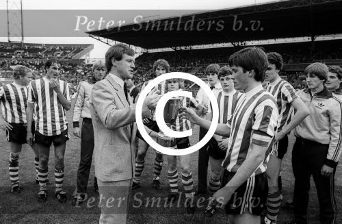Amsterdam, 28 Mei 1981
PSV C-team wint de KNVB-Beker
met o.a. Rob Landsbergen Ad Smits Frans v Rooy