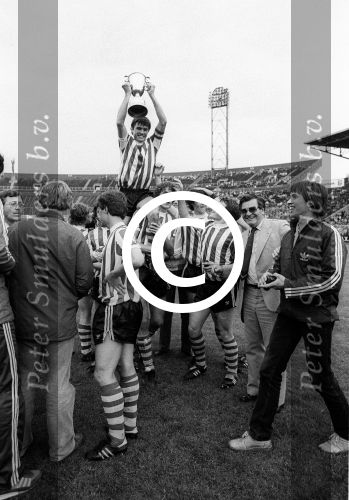 Amsterdam, 28 Mei 1981
PSV C-team wint de KNVB-Beker
met o.a. Rob Landsbergen Ad Smits Frans v Rooy