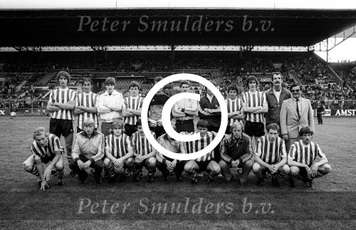 Amsterdam, 28 Mei 1981
PSV C-team wint de KNVB-Beker
met o.a. Rob Landsbergen Ad Smits Frans v Rooy