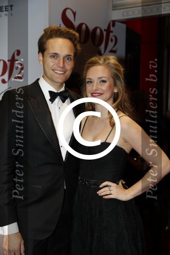 Amsterdam 28 november 2016
Premiere Soof 2 in de la mar theater. 
Pim Wessels en Pip Pellens