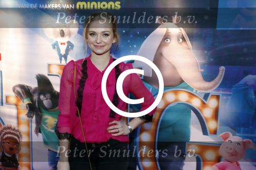 Amsterdam 10 december 2016
Premiere Sing in pathe arena. Pip Pellens