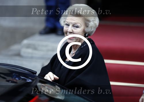 Amsterdam 15 december 2016  
Uitreiking prins Claus prijzen met aanwezig Koning Willem Alexander Koningin Maxima Prinses Beatrix Prinses Laurentien en Prinses Mabel. Vindt plaats in paleis op de dam.