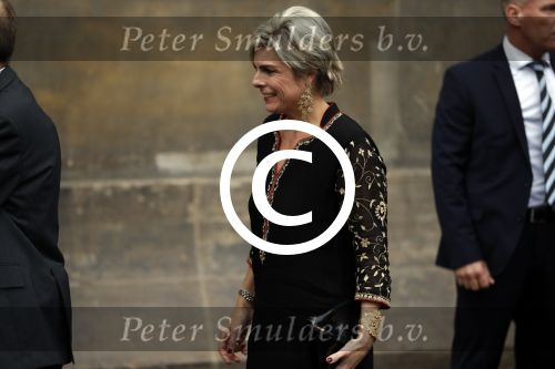 Amsterdam 15 december 2016  
Uitreiking prins Claus prijzen met aanwezig Koning Willem Alexander Koningin Maxima Prinses Beatrix Prinses Laurentien en Prinses Mabel. Vindt plaats in paleis op de dam.