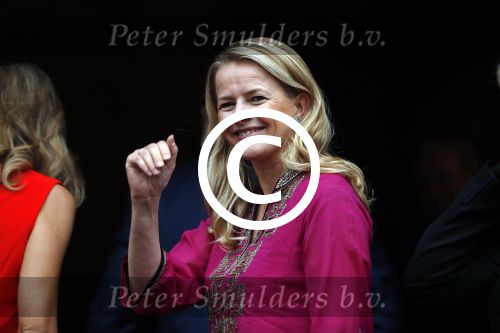 Amsterdam 15 december 2016  
Uitreiking prins Claus prijzen met aanwezig Koning Willem Alexander Koningin Maxima Prinses Beatrix Prinses Laurentien en Prinses Mabel. Vindt plaats in paleis op de dam.
