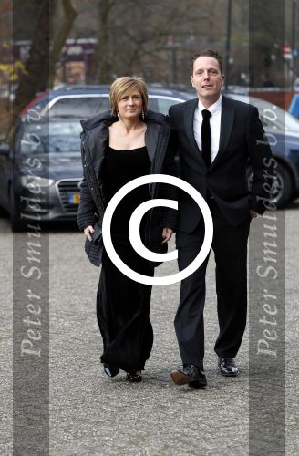 Den Haag 12 december 2016
Society lunch in crown plaza hotel. Rob Geus met vrouw