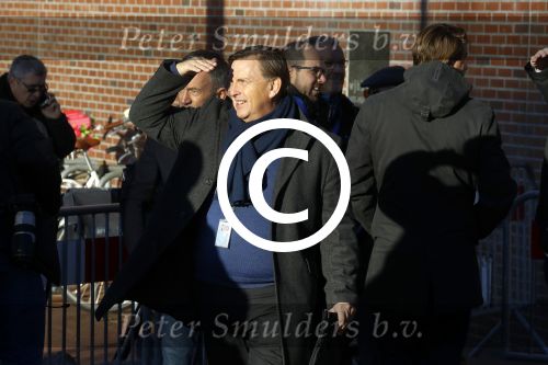 Amstelveen 29 november 2016
Koningin Maxima en koningin Mathilde bezoeken het cobra museum in Amstelveen. Rob v Veen