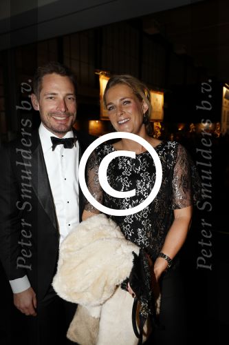 Amsterdam 8 december 2016
15e luxury fair in de RAI. Sebastiaan Bleekemolen met vriendin en met vader Michael