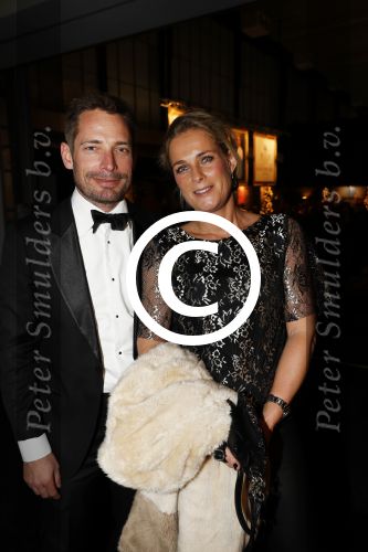 Amsterdam 8 december 2016
15e luxury fair in de RAI. Sebastiaan Bleekemolen met vriendin en met vader Michael