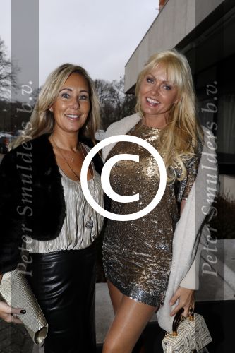 Den Haag 12 december 2016
Society lunch in crown plaza hotel. Sophia de Boer en Cilla Verbeek