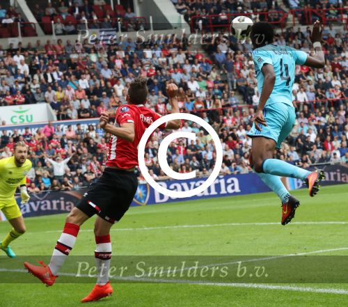 Eindhoven, 18 September 2016 PSV-Feyenoord, eindstand 0-1 Kompetitie Seizoen 2016/2017
Terence Kongolo