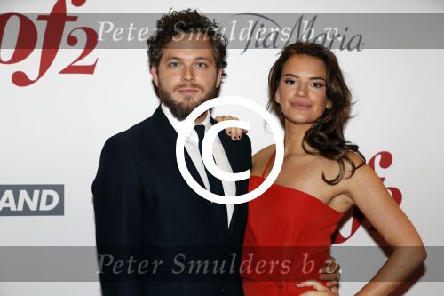 Amsterdam 28 november 2016
Premiere Soof 2 in de la mar theater. 
Teun Luijkx en partner Eva Laurenssen