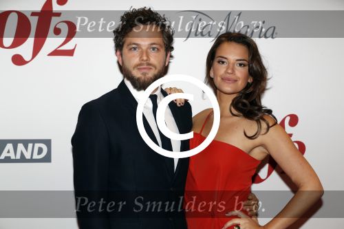 Amsterdam 28 november 2016
Premiere Soof 2 in de la mar theater. 
Teun Luijkx en partner Eva Laurenssen