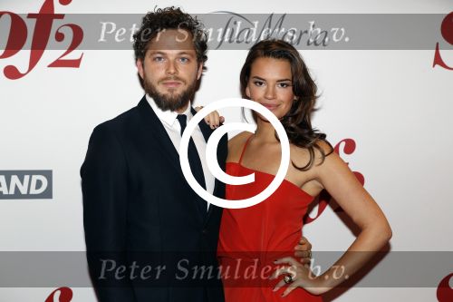 Amsterdam 28 november 2016
Premiere Soof 2 in de la mar theater. 
Teun Luijkx en partner Eva Laurenssen