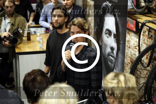 Amsterdam 15 november 2016 
Boekpresentatie Thomas Dekker. Het boek is geschreven door Thijs Zonneveld.