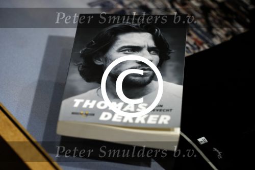 Amsterdam 15 november 2016 
Boekpresentatie Thomas Dekker. Het boek is geschreven door Thijs Zonneveld.
