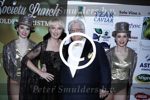 Den Haag 12 december 2016
Society lunch in crown plaza hotel. Annette Wijndom en Tony Tetro